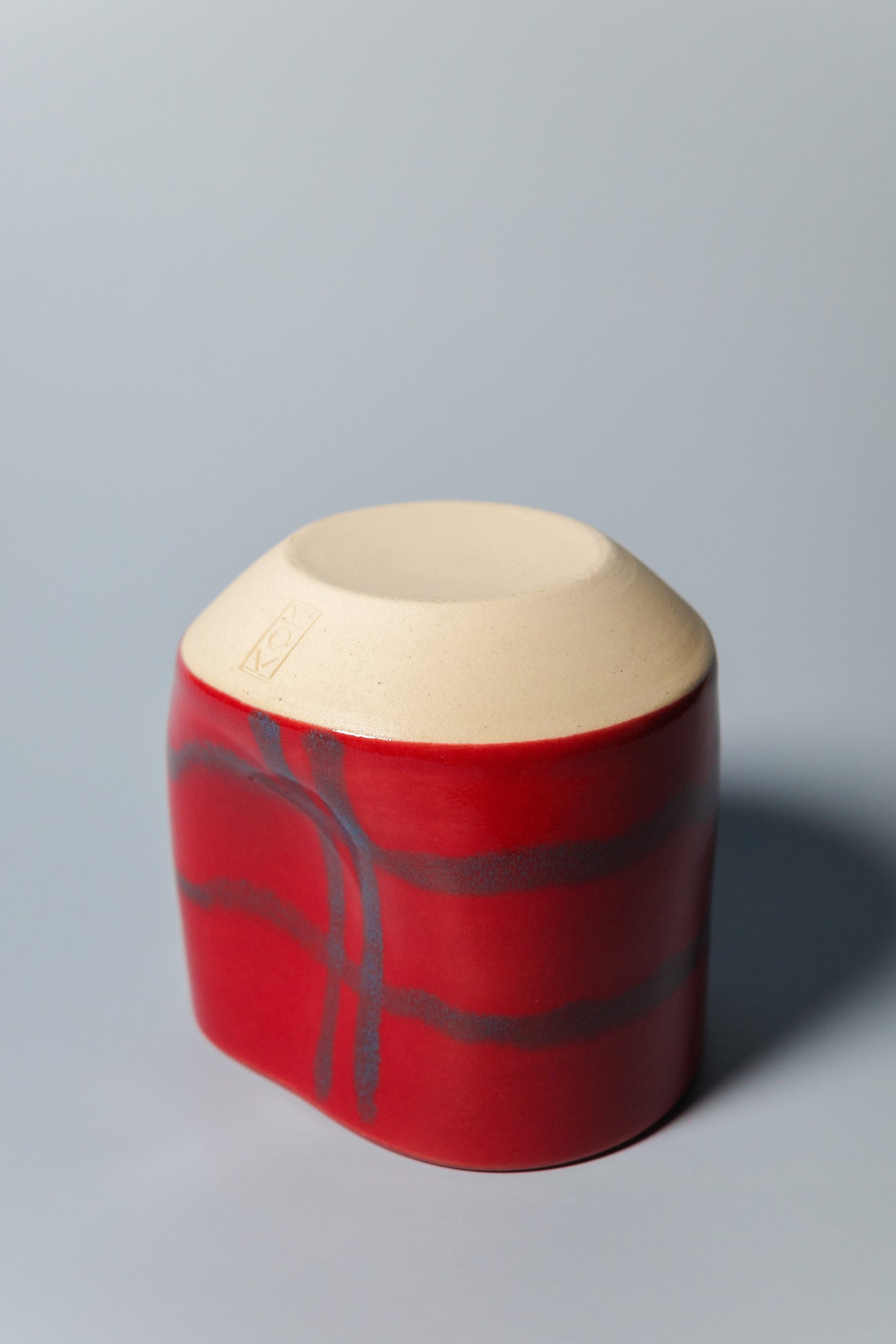 Dimple Angled Cup