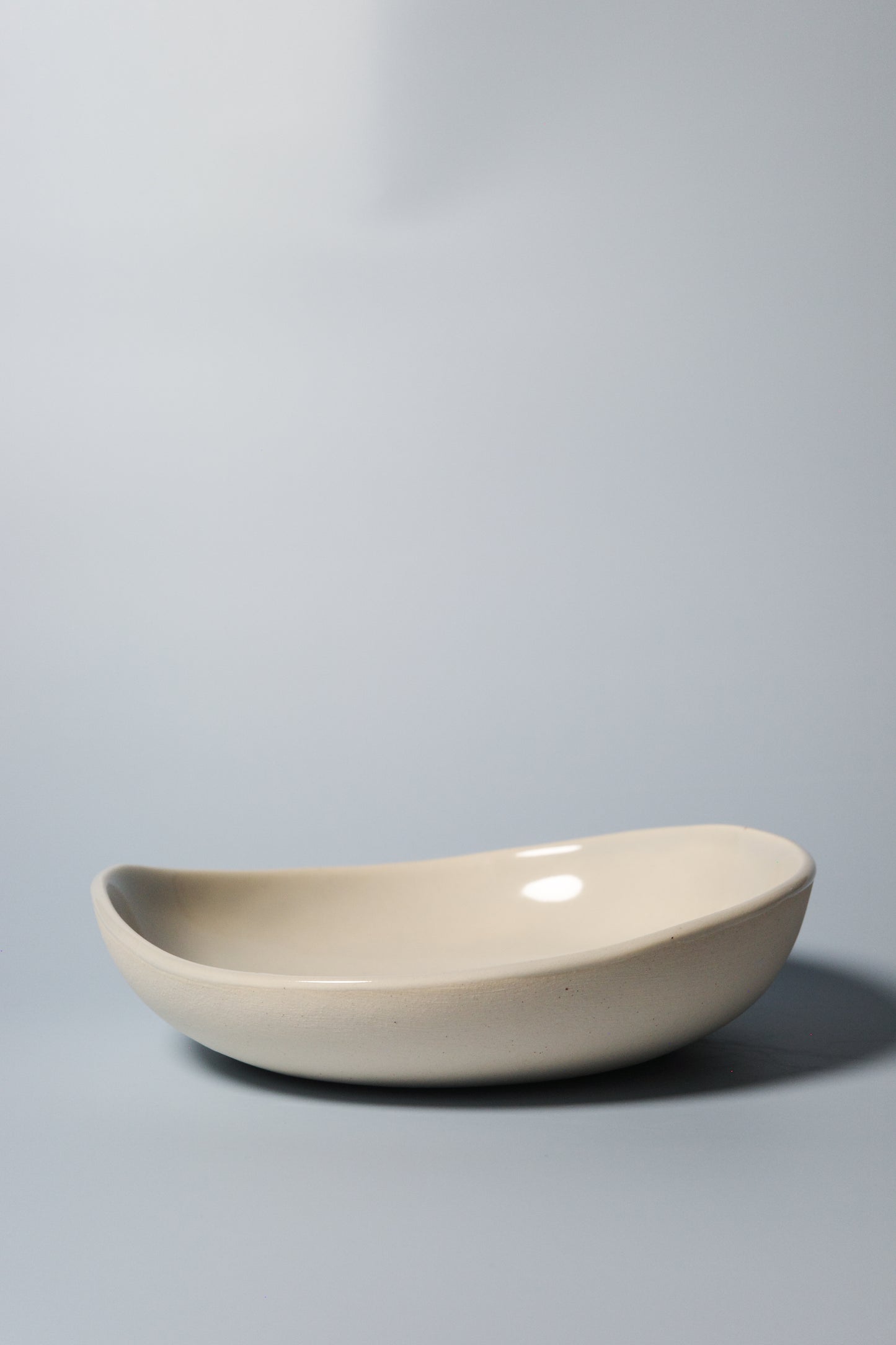 Small Handbuilt Plate (Pale Blue)