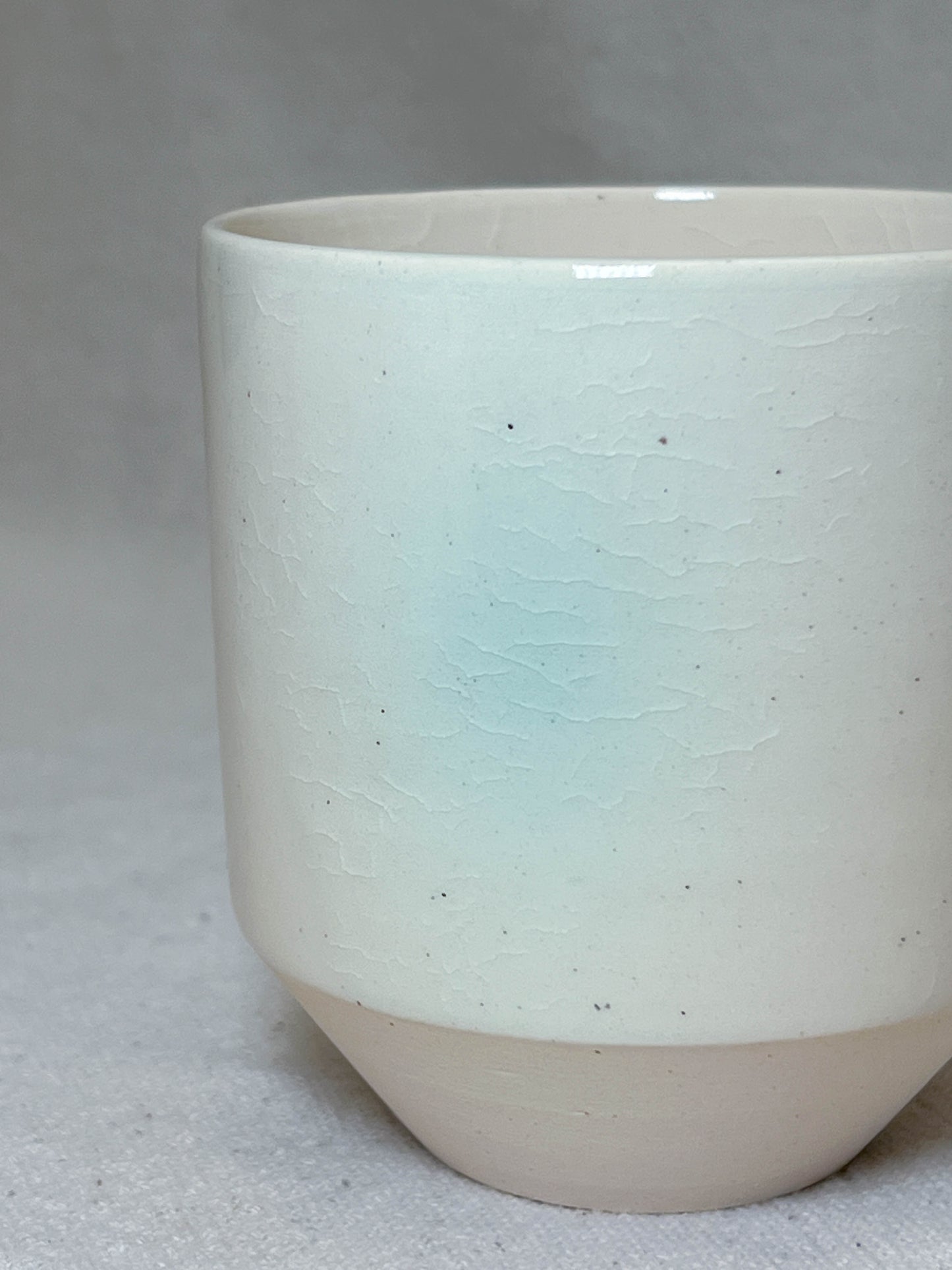 clear angled cup (seconds)