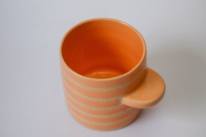 mug (cantaloupe striped)