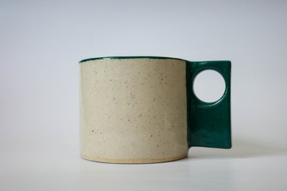 mug (green rim, rectangle handle)