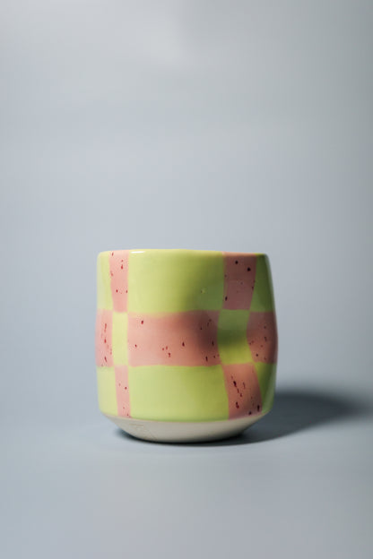 Dimple Angled Cup