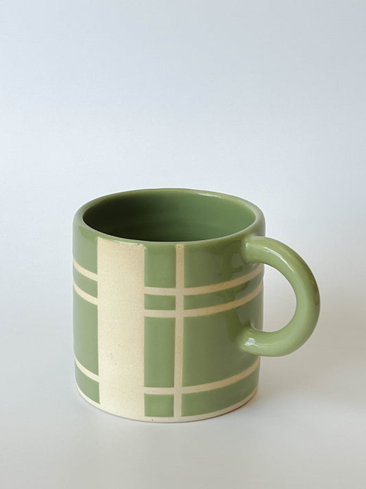 mug (patterned avocado)