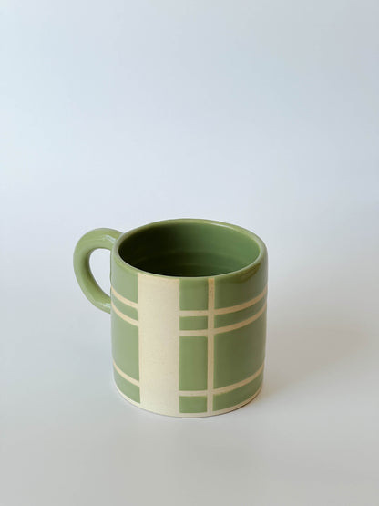 mug (patterned avocado)