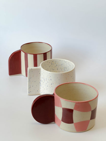 mug (striped cherry - seconds)