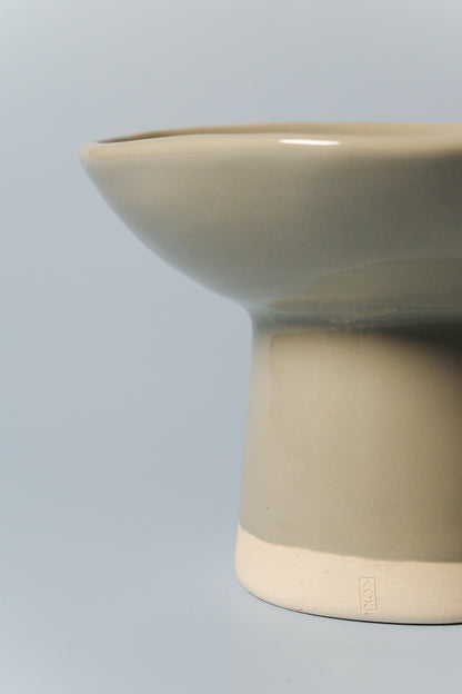Tall Footed Vessel (Sage - Seconds)