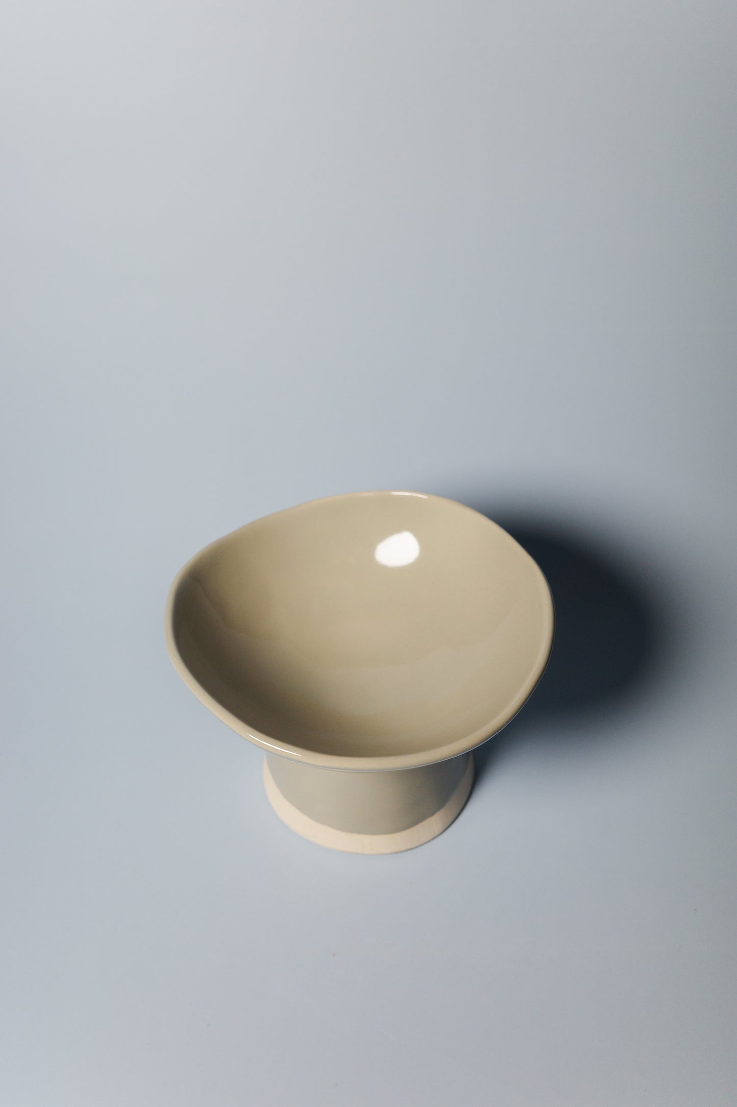 Tall Footed Vessel (Sage - Seconds)