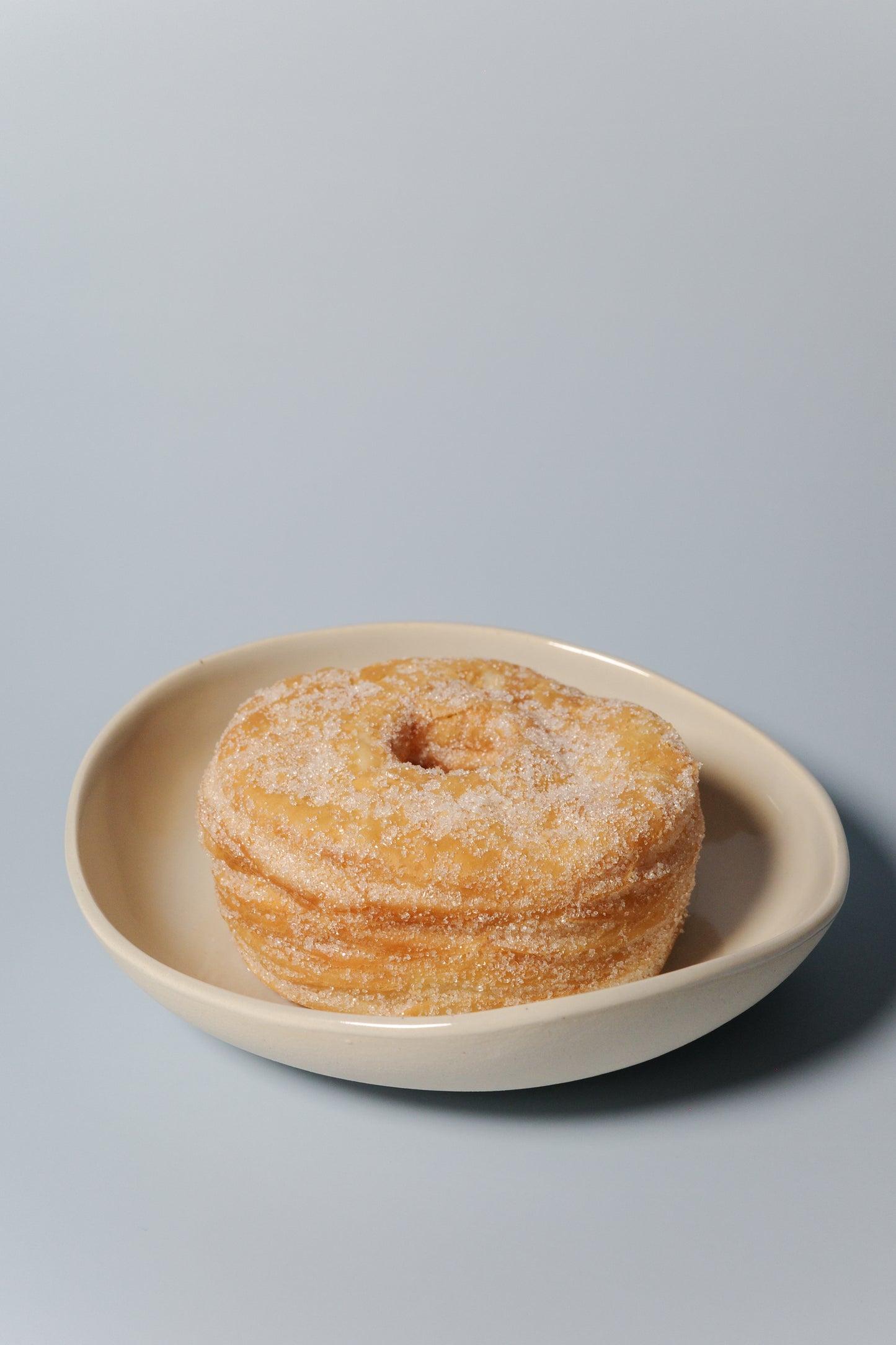 Small Handbuilt Plate (Pale Blue)