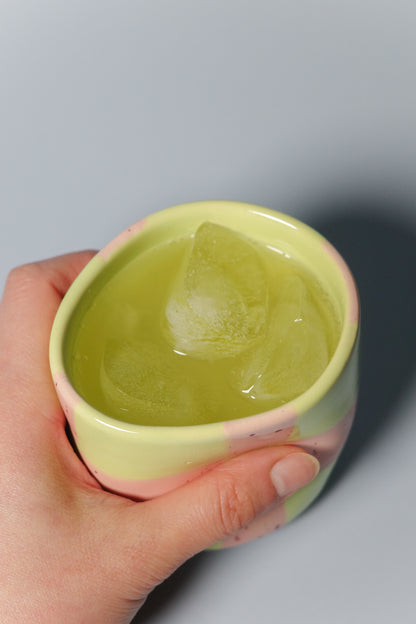 Dimple Angled Cup