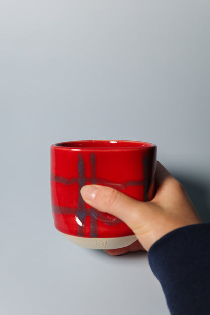 Dimple Angled Cup