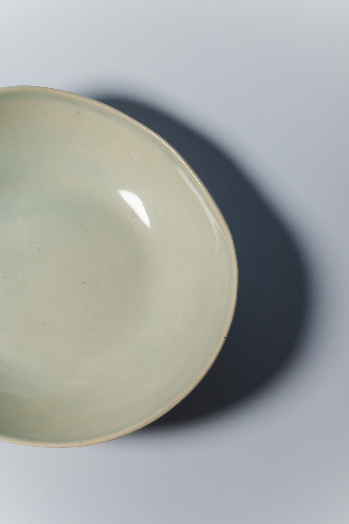 Medium Handbuilt Plate (Seafoam)