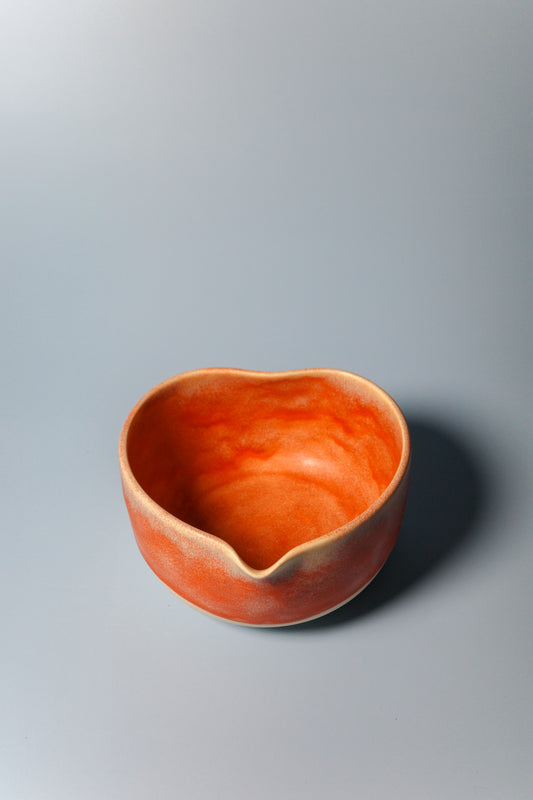 Heart Matcha Bowl (Creamsicle)