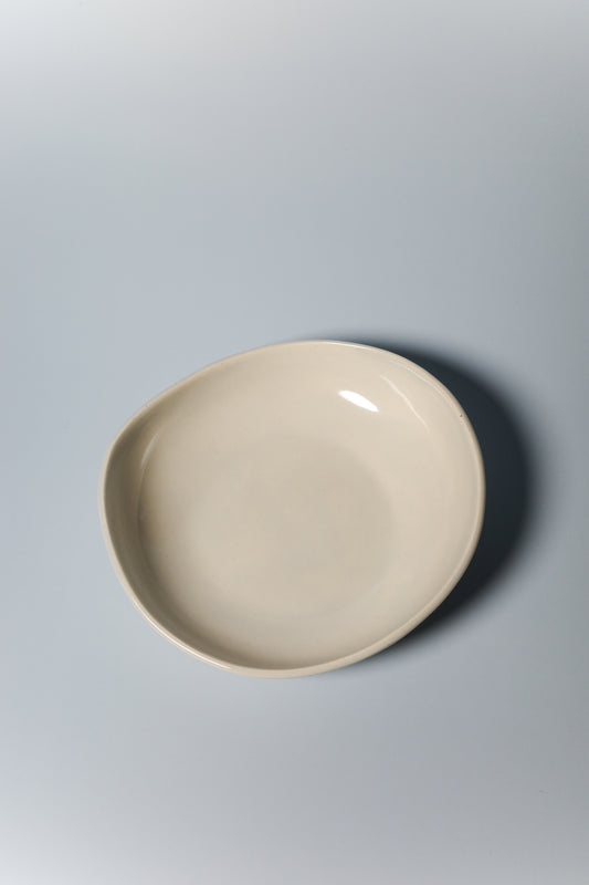 Small Handbuilt Plate (Pale Blue)