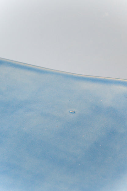 Small Handbuilt Plate (Sky - Seconds)