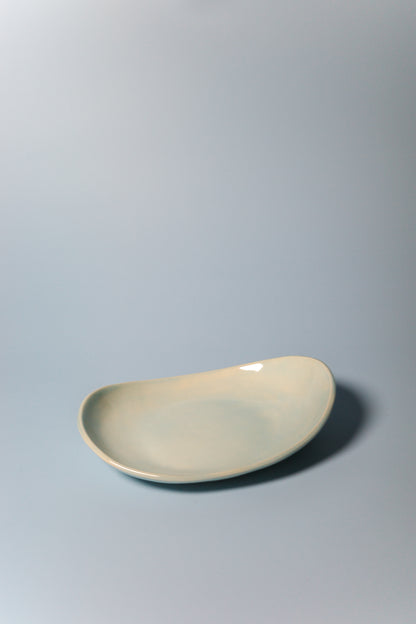 Small Handbuilt Plate (Mist)