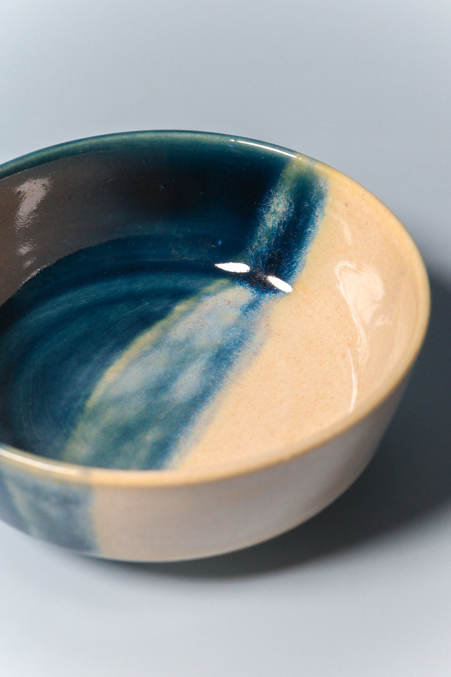 Baby Angular Bowl (Ocean Shore)