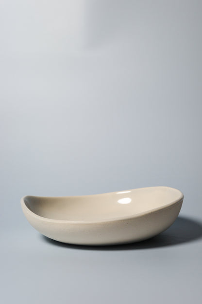 Small Handbuilt Plate (Pale Blue)