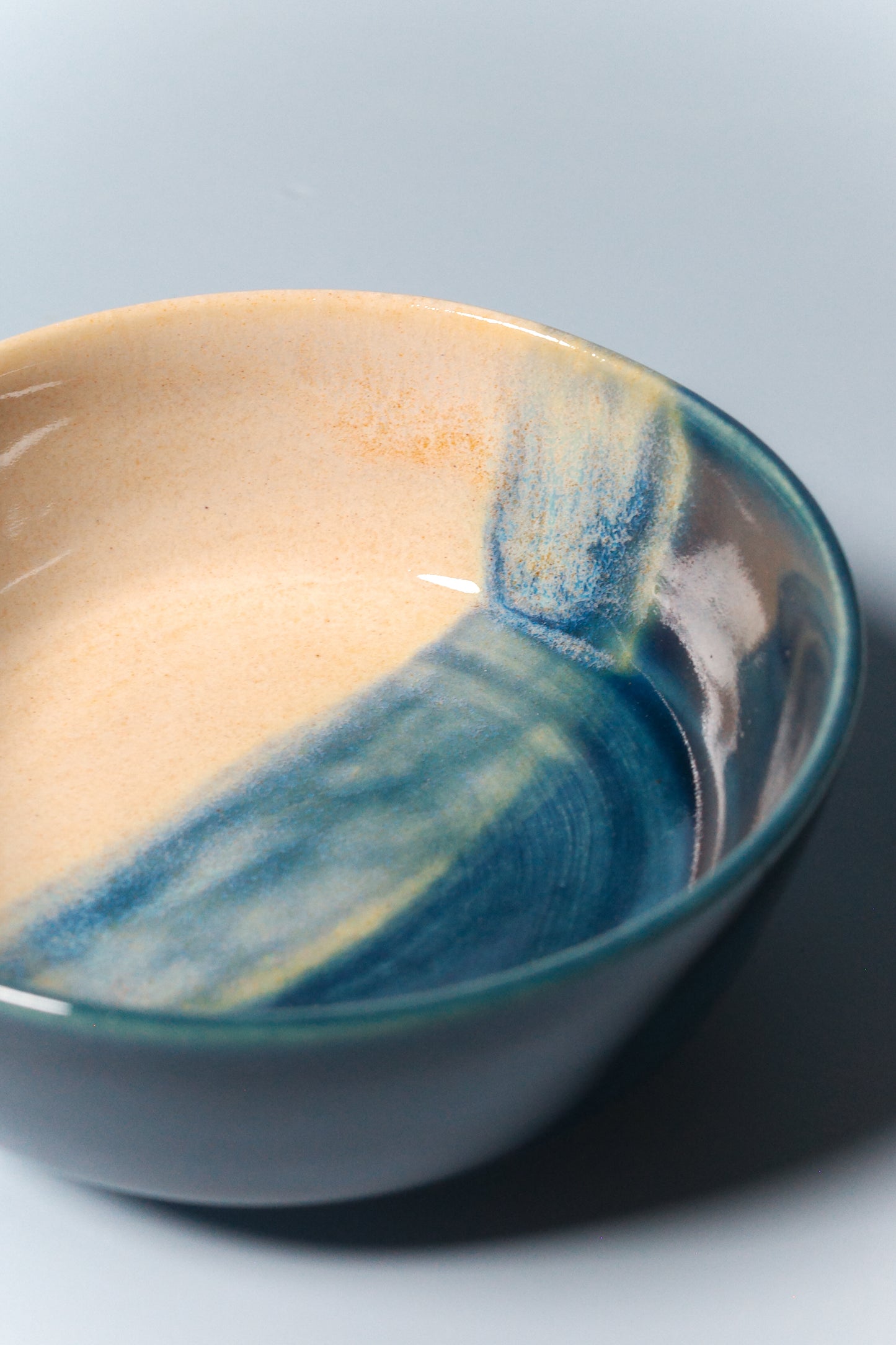 Baby Angular Bowl (Ocean Shore)