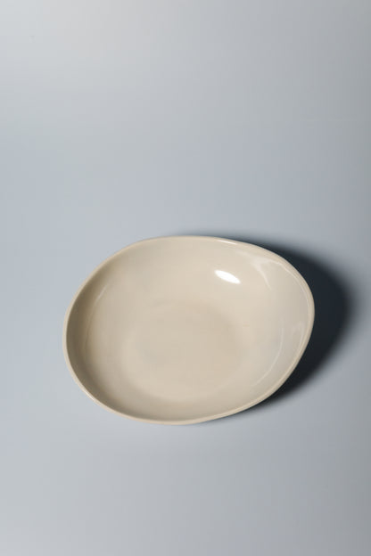 Small Handbuilt Plate (Pale Blue)