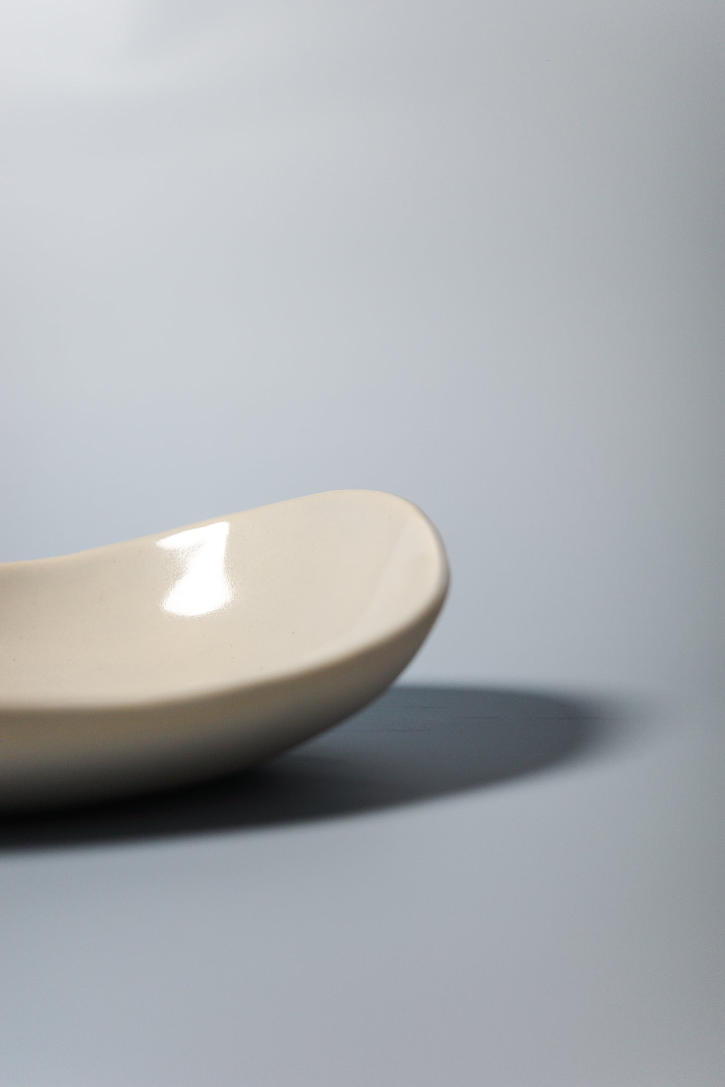 Small Handbuilt Plate (Pale Blue)