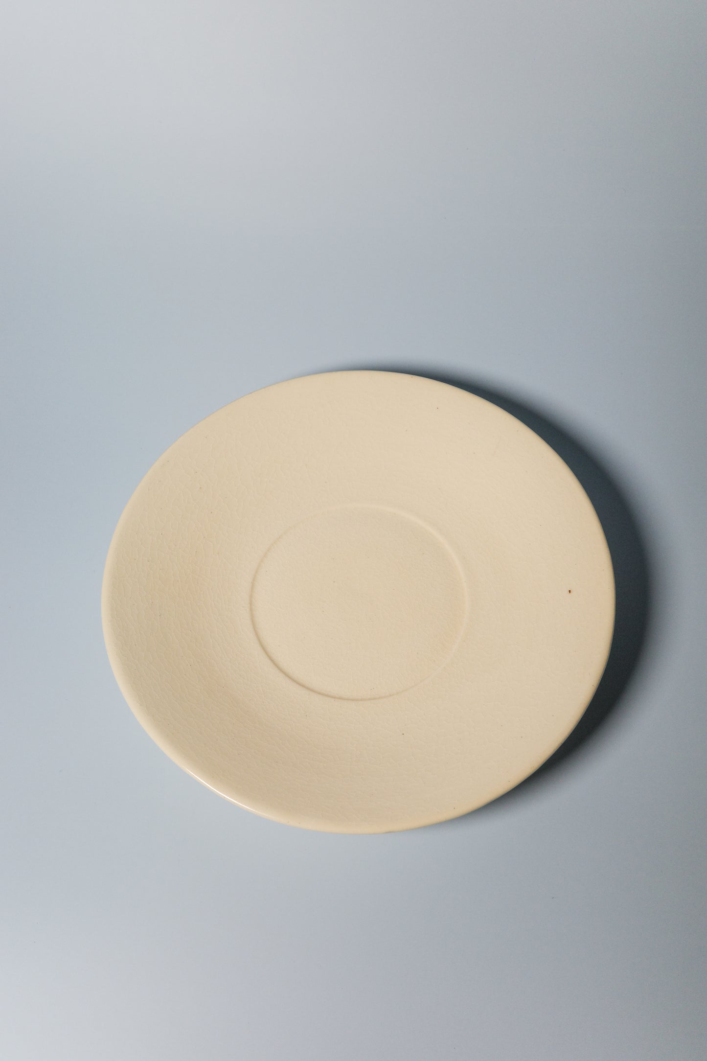 Rimmed Plate (Clear)