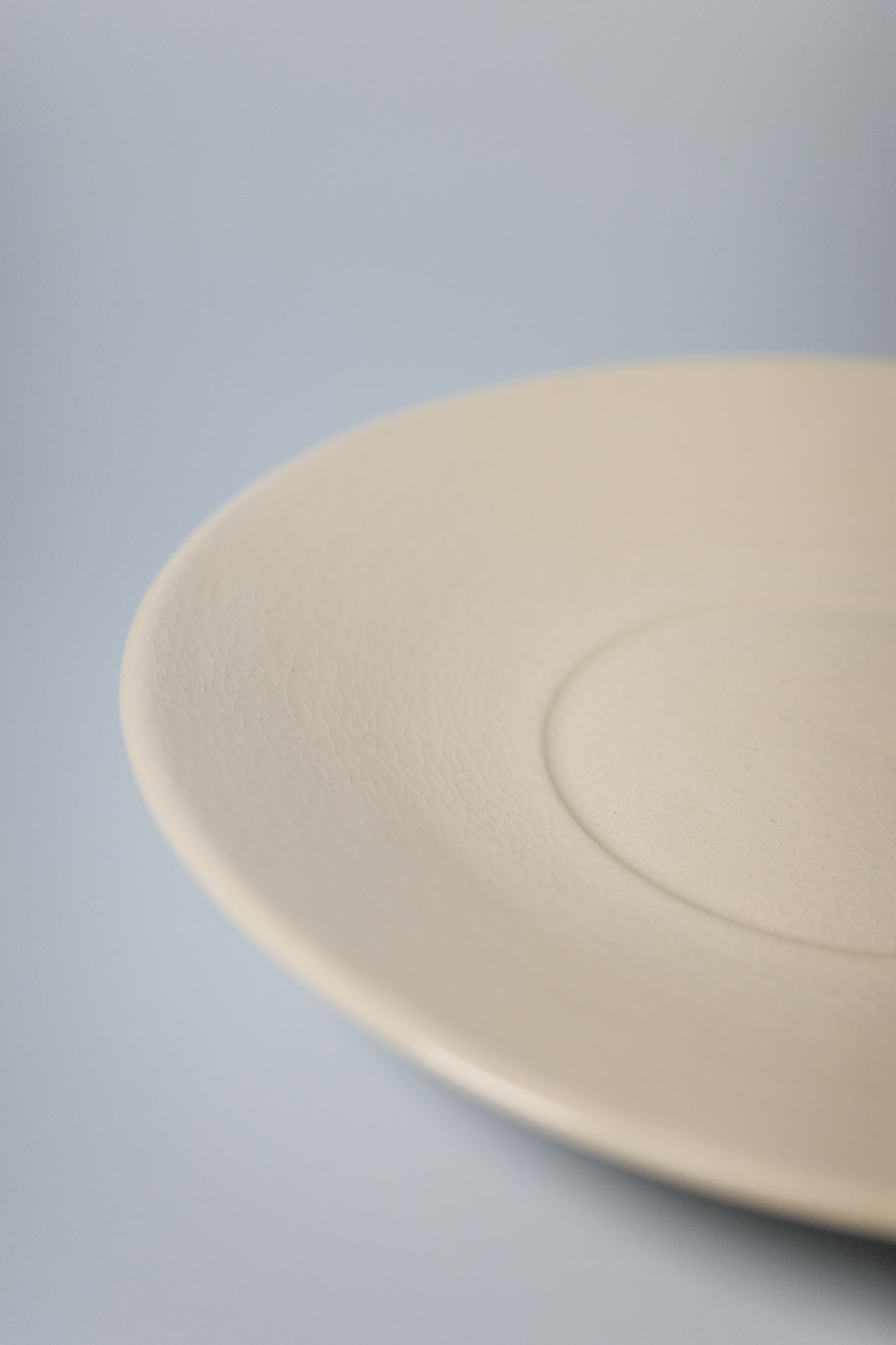 Rimmed Plate (Clear)