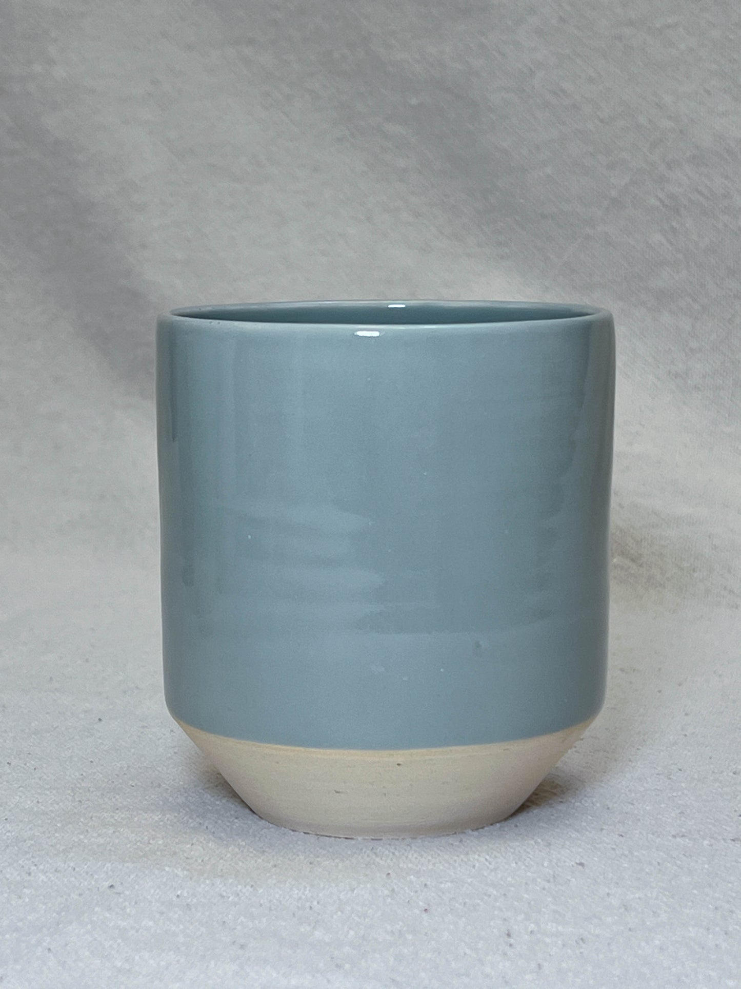 sage angled cup